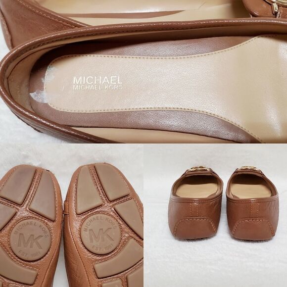 BUNDLE Micheal Kors Open Front Waterfall Cardigan Fulton Leather Moc Moccasin - Picture 16 of 16